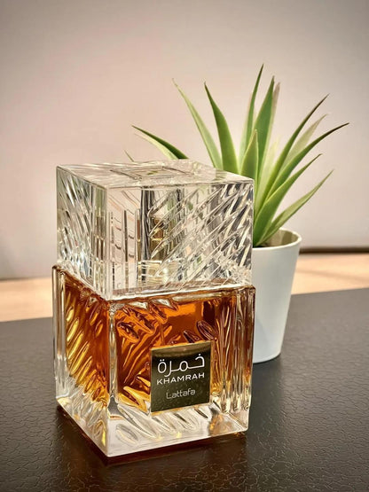 Perfume Khamrah Lattafa – Dulce, cálido y elegante